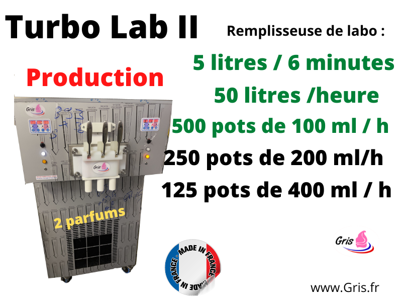 turbo labo II va devenir votre chouchou cette machine à glace fabrique et conditionne directement la glace